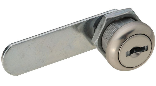 National Hardware N183-756 Door/Drawer Utility Lock, 1/4", Chrome Plated