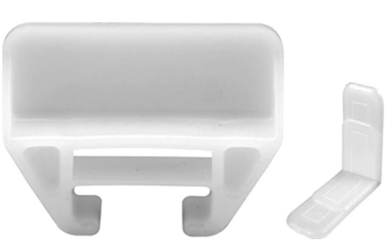 Prime Line R 7221 Drawer Track Guide and Glides, 2-7/16"