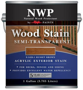 Majic 8-1426-1 NWP Semi-Transparent Exterior Wood Stain, 1 Gallon