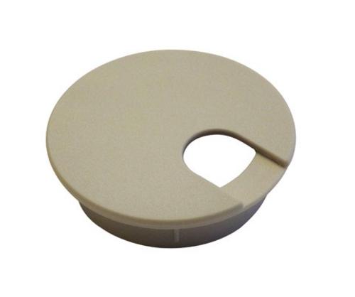 Jandorf 61600 Computer Grommet, Almond, 1-1/2"