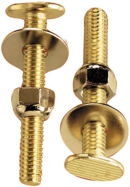 Plumb Pak PP23517 Toilet Closet Bolt Set, 5/16" x 2-1/4"