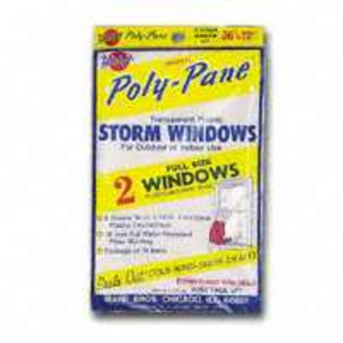 Warp&#039;s 2P-24 Poly Pane Storm Window Kit 36" x 72"