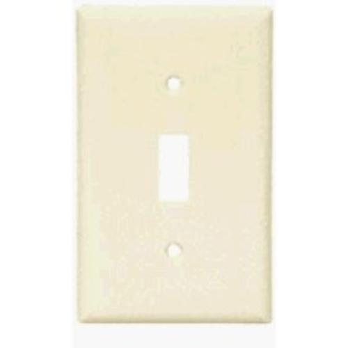 Cooper Wiring 5134A 1G Toggle Plate - Almond