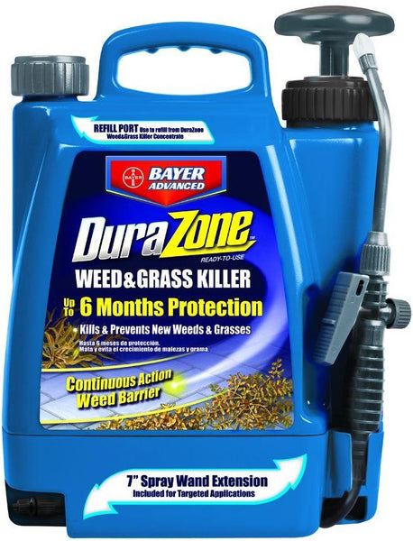 BioAdvanced 704370J Durazone Weed and Grass Killer, 1.3 Gallon, RTU