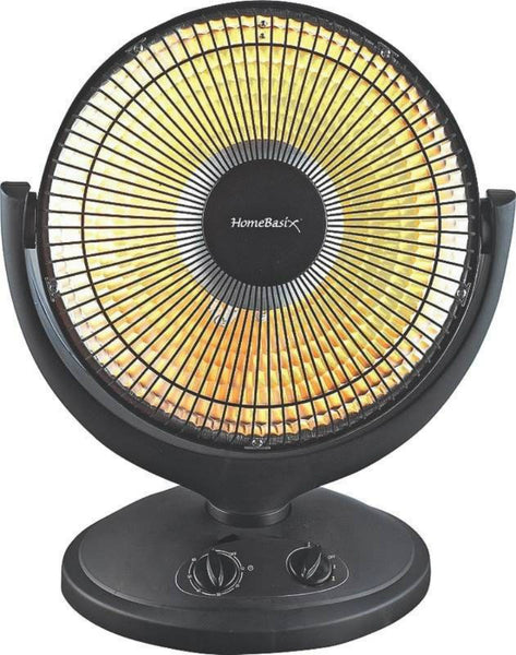 PowerZone DF1015 Parabolic Oscillating Heater with Halogen Element, 400/800W