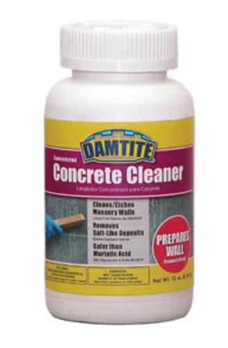 Damtite Waterproofing 19712 Concrete Cleaner, Crystals, 12 Oz.