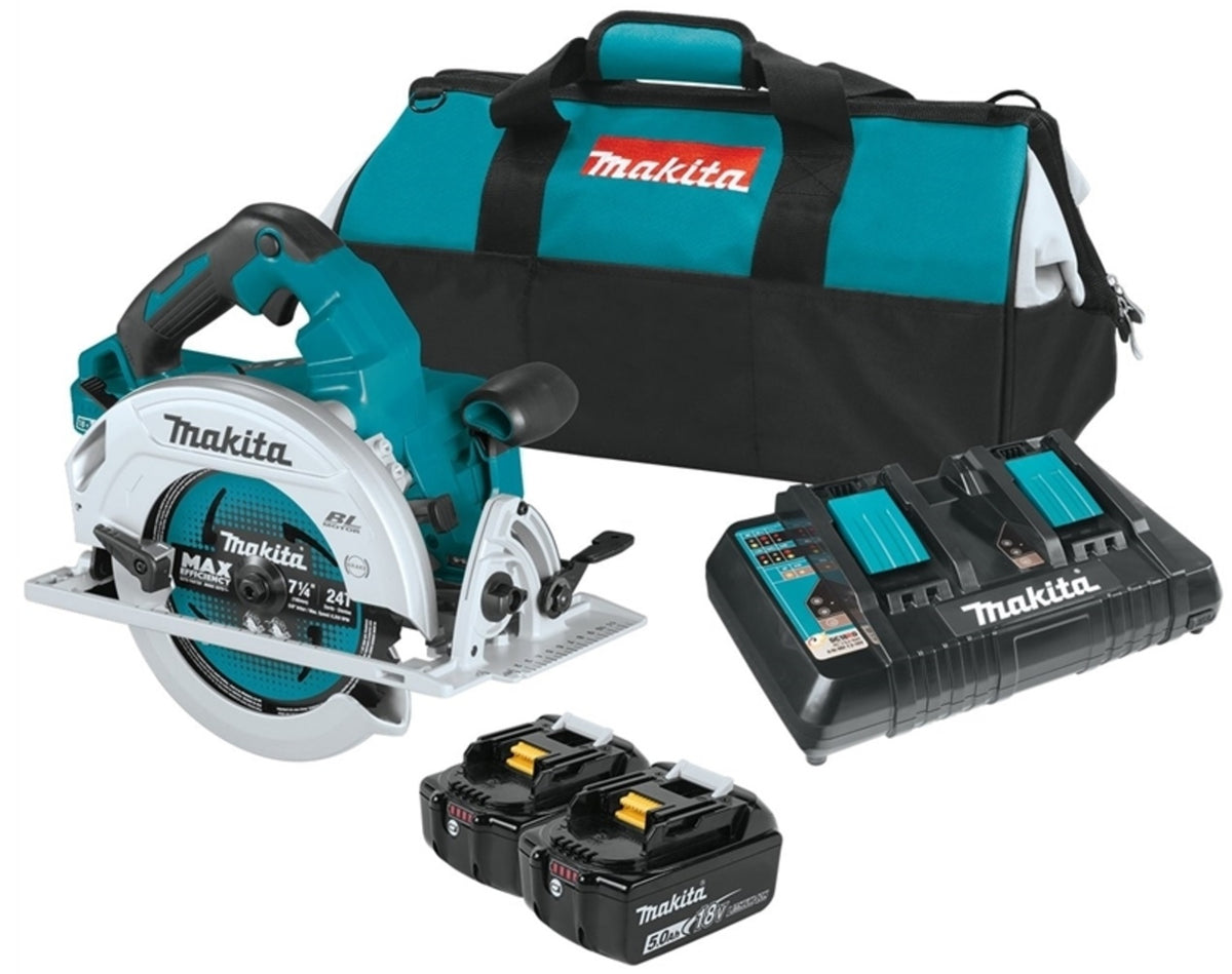 Makita XSH06PT Brushless Cordless Circular Saw Kit, 18 Volts