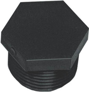 Green Leaf  F 1014 P Male  Poly Plug, 1 1/4" MPT