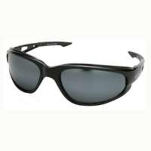 Wolf Peak International SW117 Dakura Safety Glasses, Black with Silver Mirror Lens