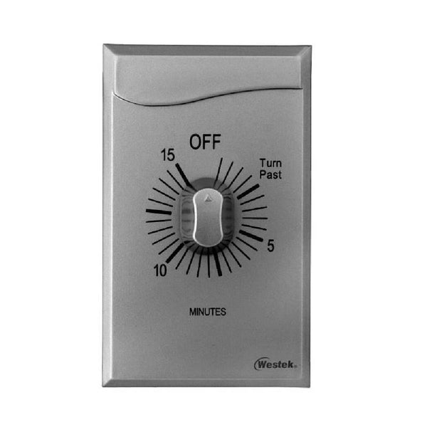 Westek TMSW15MS Spring Wound Countdown Timer, 125 V, 20 A