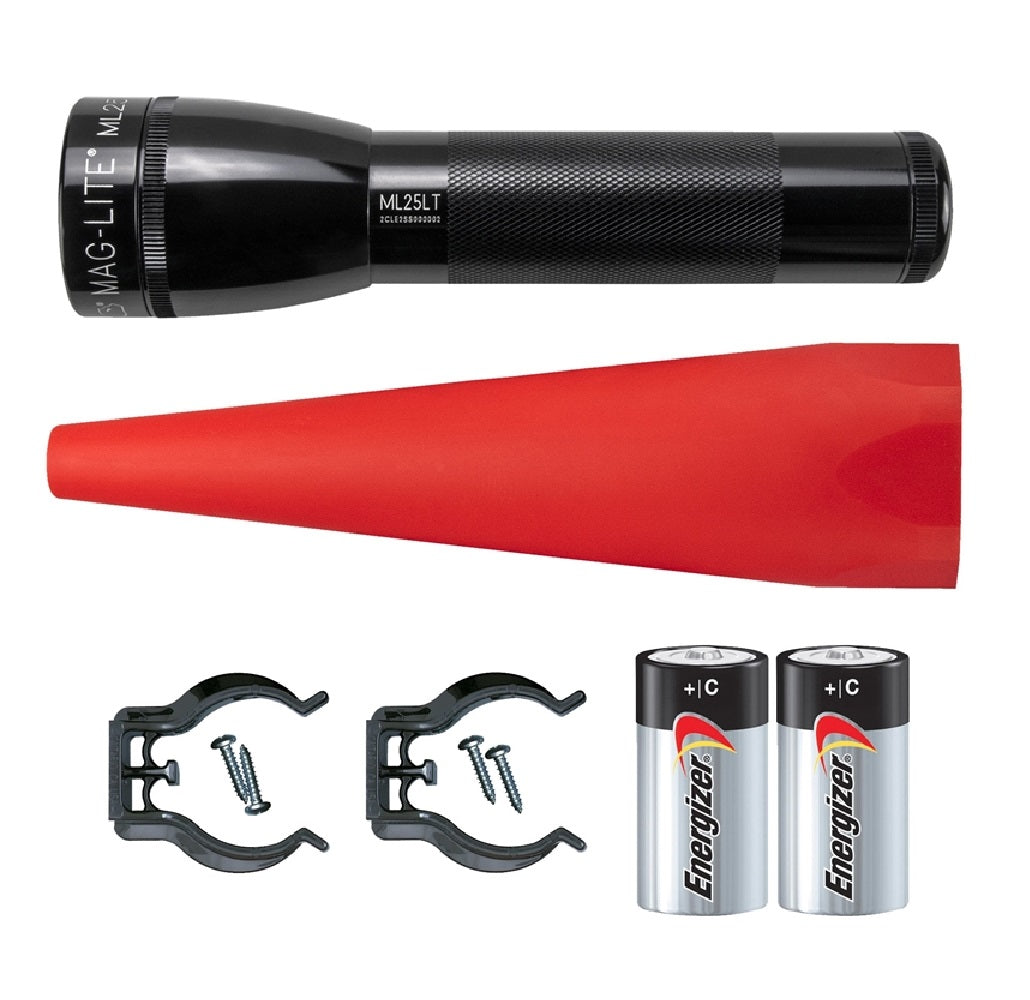 Maglite ML25LT-I201G ML25LT 2C LED Flashlight, Black