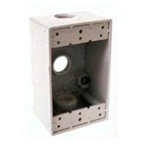 Bell 5321-1 Outlet Boxes, Aluminum, 4-1/2"