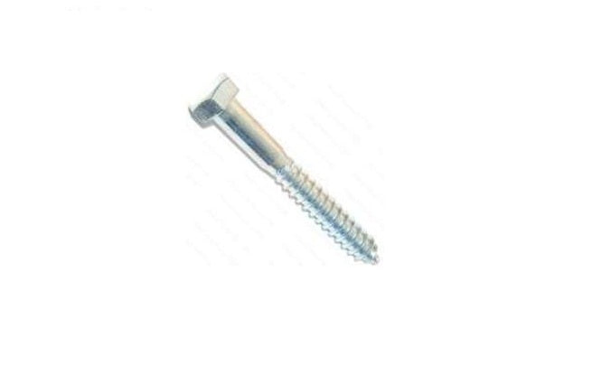 Midwest Fastener 01334 Hex Lag Screw, 4 Inch