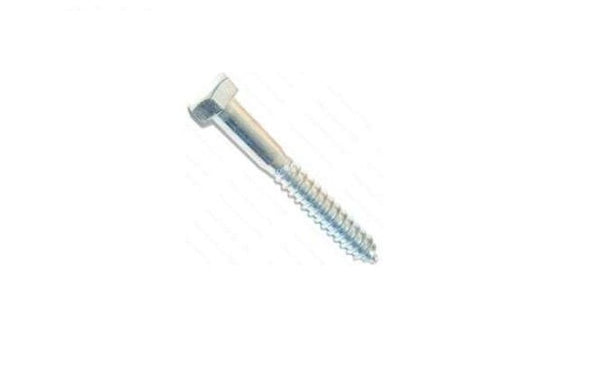 Midwest Fastener 01334 Hex Lag Screw, 4 Inch