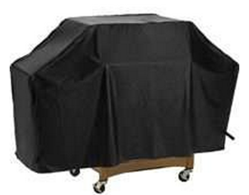 Omaha SPC01-123L Grill Cover, Vinyl, Black