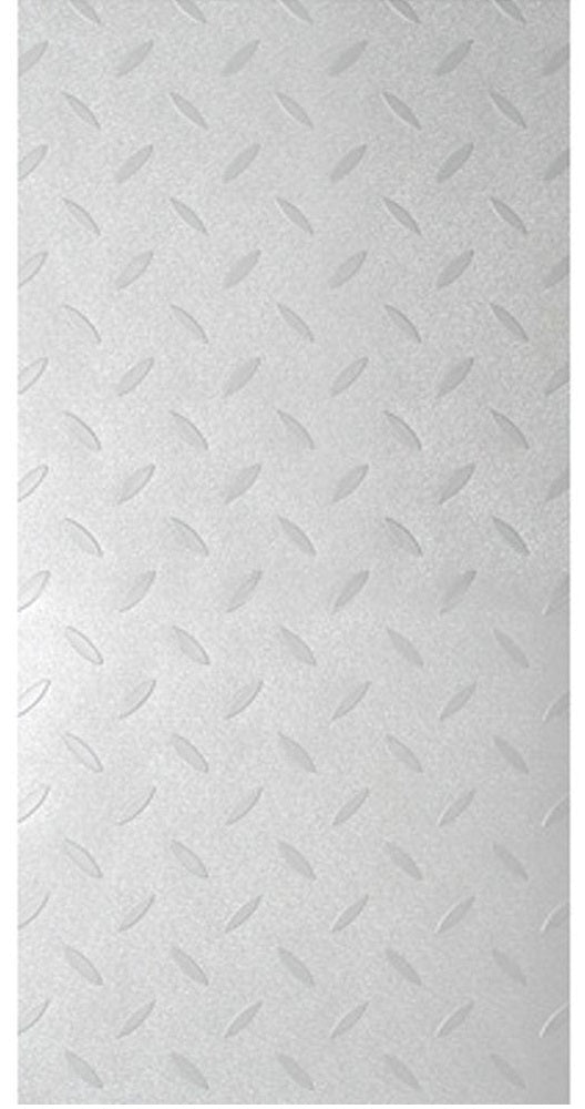 WJ Dennis VPSGR2772 Vinyl Floor Runner, 27" x 72", Silver