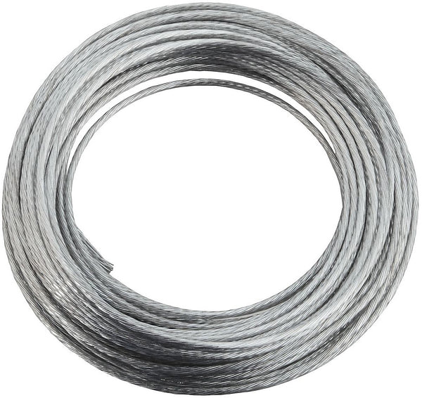 National Hardware N260-323 Heavy-Duty Braided Wire, #4 x 25', Galvanized