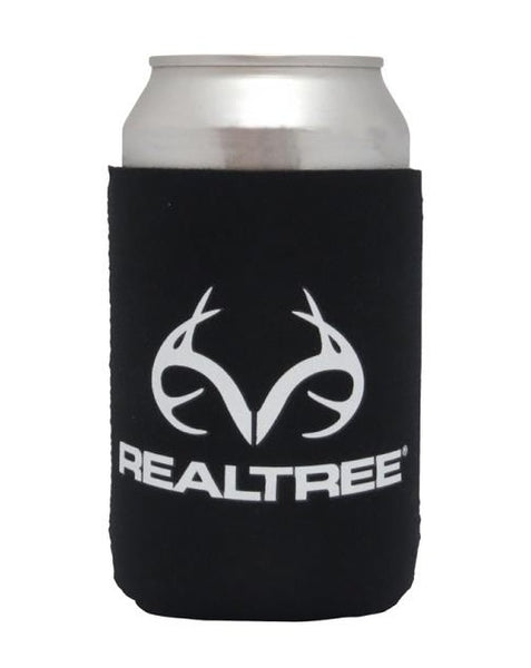 Realtree RMC5202 Magnetic Can Cooler, Black Body, 5" x 4"