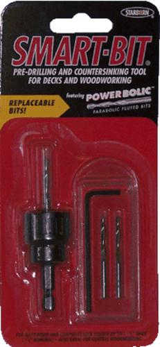 Starborn BDA140 Smart Bit Pre-Drilling and Countersinking Tool, #7