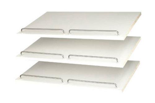 Easy Track RS1600 Shoe Shelves 24", White