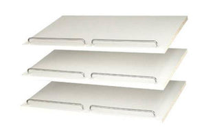 Easy Track RS1600 Shoe Shelves 24", White