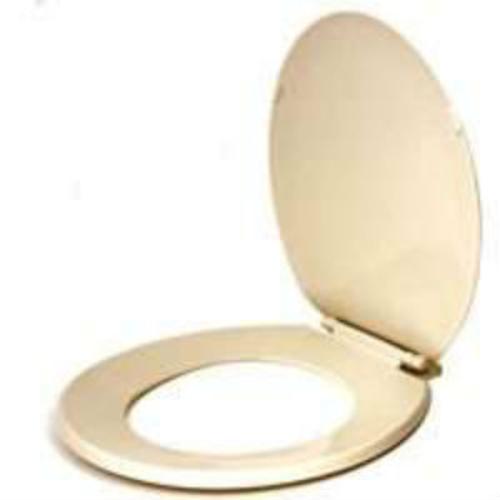 ProSource KJ-883A1-BN Round Toilet Seat, Plastic