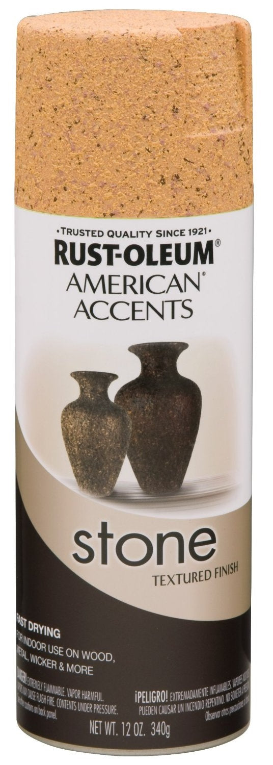 Rust-Oleum 238322 American Accents Stone Creations Spray, 12 Oz