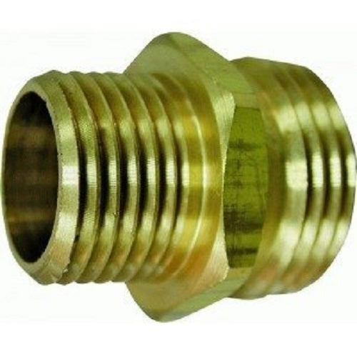 Worldwide Sourcing PMB-469LFB Hose Adapter, 3/4 x 1/2mip, Brass