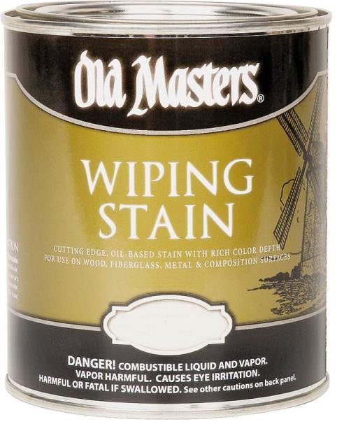 Old Masters 11704 Oil Based Wiping Stain, Early American, 1 Quart,