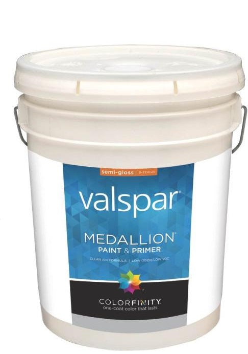 Valspar 2405 Medallion Interior Latex Paint, 5 Gallon