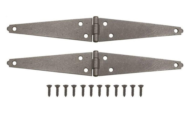 Prosource LSH-G06-C2PS Light Duty Strap Hinges, Galvanized , 6"