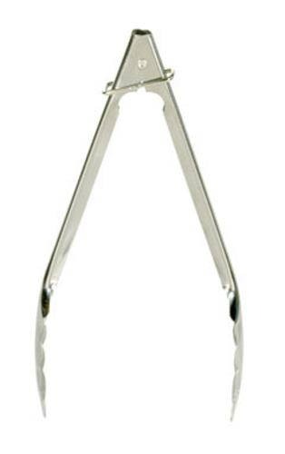 Chef Craft 21451 Stainless Steel Tongs, 9"