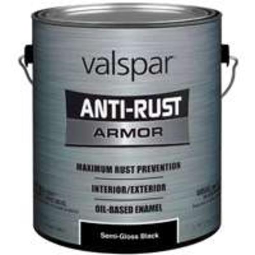 Valspar 044.0021842.007 Anti Rust Armor Semi Gloss Enamel Black