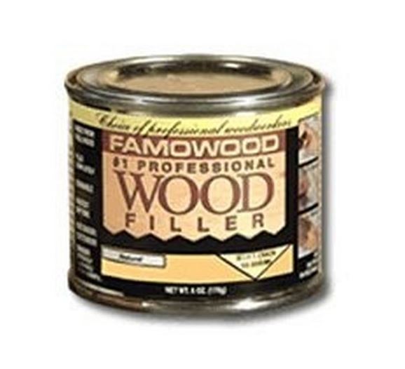 Famowood 36021130 Solvent Based Wood Filler, Pint