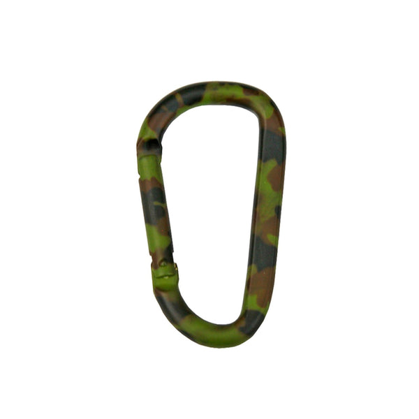 Koch 243241 Aluminum Spring Snap, 8mmx80mm, Camo