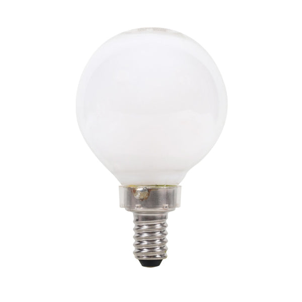 Sylvania 40798 G16.5 LED Dimmable Bulb, Frosted, 4 Watt