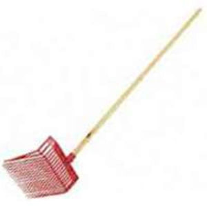 Little Giant PDF1RED Multi Purpose Yard/Bedding Fork, 13 Inch L X 15 Inch W