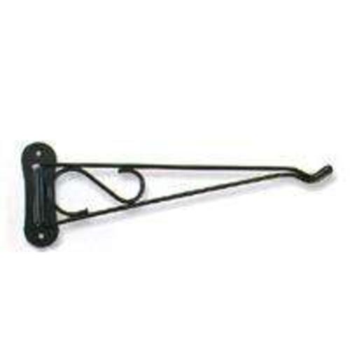 Landscapers Select GB0223L Wall Mounting Planter Bracket, Forest Green, 10-3/8 in L