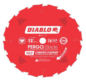 Diablo D1216LF PCD Diamond Saw Blade, 12"