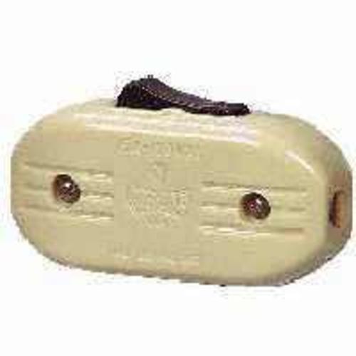 Cooper Wiring BP933V 3Amp Lamp Cord Switch, Ivory