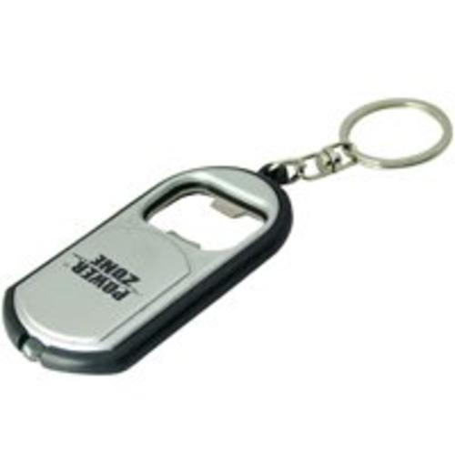 Power Zone FT-ORG24 Flashlight LED Key Chain With Can Opener, 3 lumens