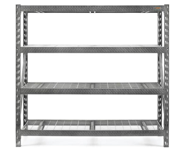 Gladiator GARS774SZG Tool Free Rack Shelving, 77" W X 72" H X 24" D