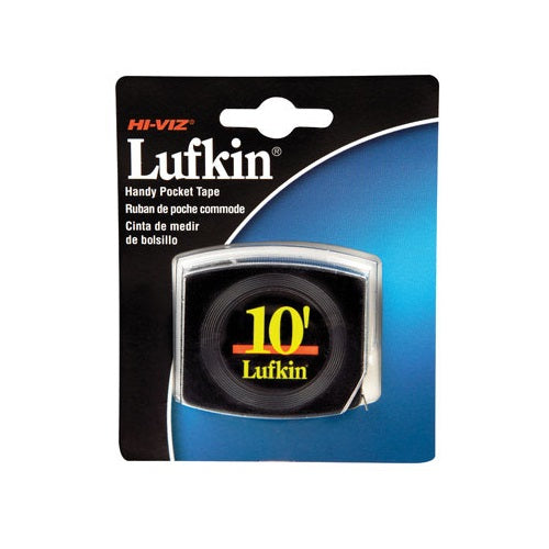 Lufkin W6110 Flexible Pee Wee Tape, 1/4" x 10&#039;
