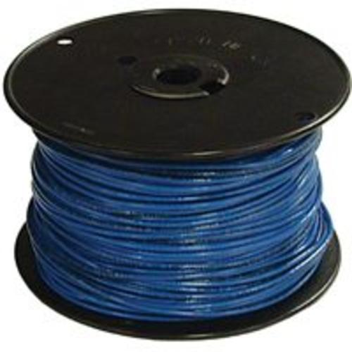 Southwire 12BLU-SOLX500 THHN Copper Single Building Wire 500&#039;, Blue