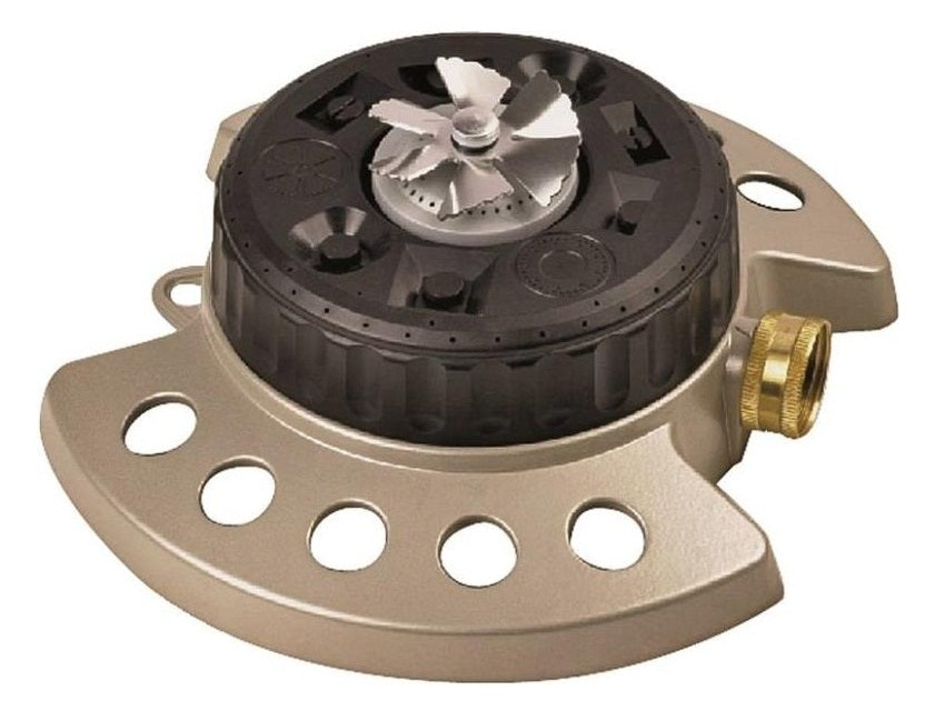 Landscapers Select YM15092U Turret Sprinkler, 9-Pattern, Zinc