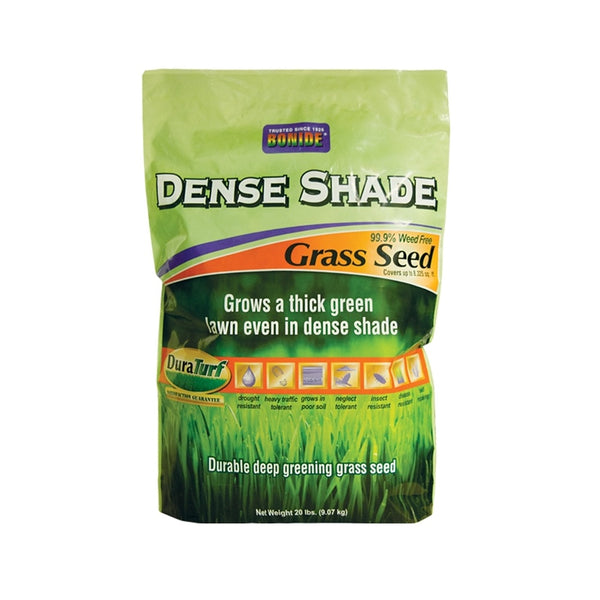 Bonide 60217 Duraturf Dense Shade Grass Seed, 20 Lbs