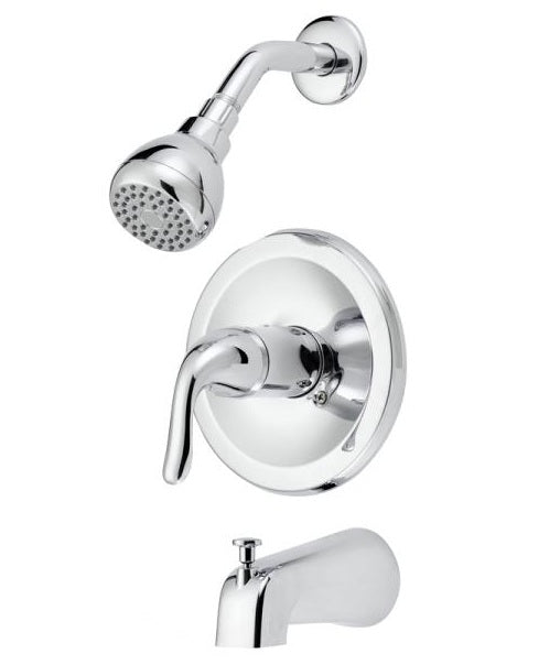 Boston Harbor TQ-F1214517CP Tub And Shower Faucet, 2 GPM