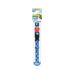 Westminster Pet 7N39746 Ruffin' It Plaid Ribbon Dog Collar, 10 - 16"
