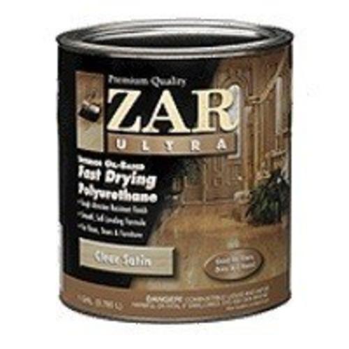 Zar 32911 Interior Oil-Based Polyurethane, 1 Pt, Satin