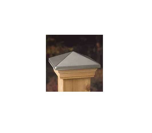 Maine Ornamental 72332 Postcap Treated, 4" x 4", Stainless